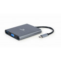 Gembird I/O adapter USB-C - HDMI/USB 3.0 6in1 (A-CM-COMBO6-01)