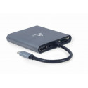 Gembird I/O adapter USB-C - HDMI/USB 3.0 6in1 (A-CM-COMBO6-01)