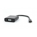 Gembird I/O adapter USB-C - VGA (AB-CM-VGAF-01)