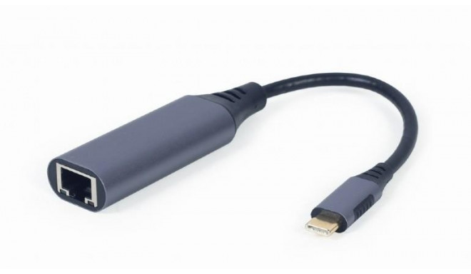 I/O ADAPTER USB-C TO LAN/GREY A-USB3C-LAN-01 GEMBIRD