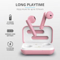 Trust juhtmevabad kõrvaklapid + mikrofon Primo Touch BT, roosa (23782)