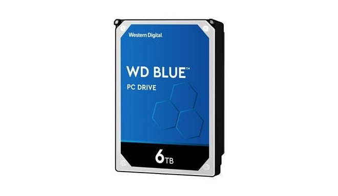 Western Digital HDD Blue 6TB SATA 3.0 256MB 5400rpm 3,5" WD60EZAZ