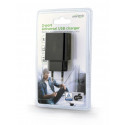 Gembird charger 2xUSB, black (EG-U2C2A-03-BK)