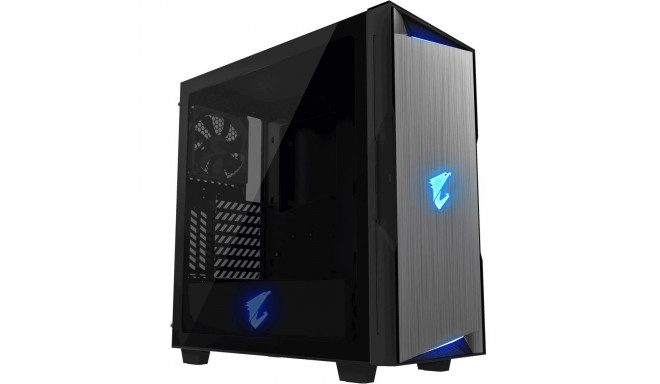 Case|GIGABYTE|AORUS C300 GLASS|MidiTower|Not included|ATX|MicroATX|MiniITX|Colour Black|GB-AC300G