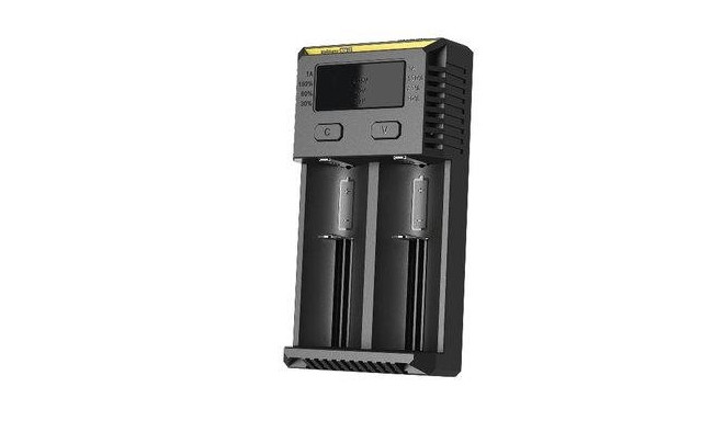 BATTERY CHARGER 2-SLOT/INTELLICHARGER NEW I2 NITECORE