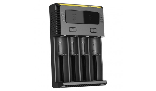 BATTERY CHARGER 4-SLOT/INTELLICHARGER NEW I4 NITECORE