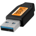 Tether Tools Pro USB 3.0 Micro-B 4,6m bl