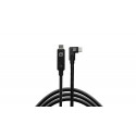 Tether Tools Pro USB-C Right Angle black  4,6m