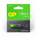 1x4 GP ULTRA PLUS Alkaline 1,5V AAA Micro LR03    03024AUPETA-B4