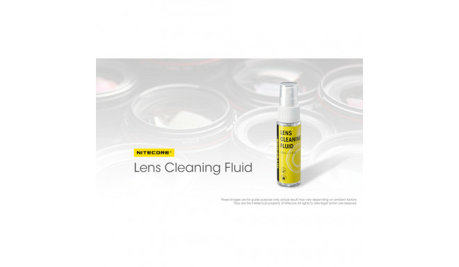 Nitecore Lens Cleaning Kit (5 x lens cloth / 1 x 30ml fluid)