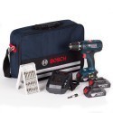 Bosch cordless screwdriver GSR 18-2-Li+3x1,5Ahbu - 06019E6101