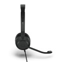Jabra Connect 4h, Stereo, On-ear, Black, Wire
