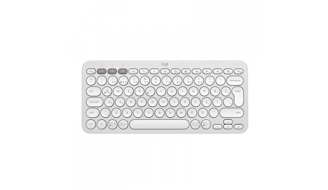 Klaviatuur Logitech Pebble Keyboard 2 SWE (W), valge