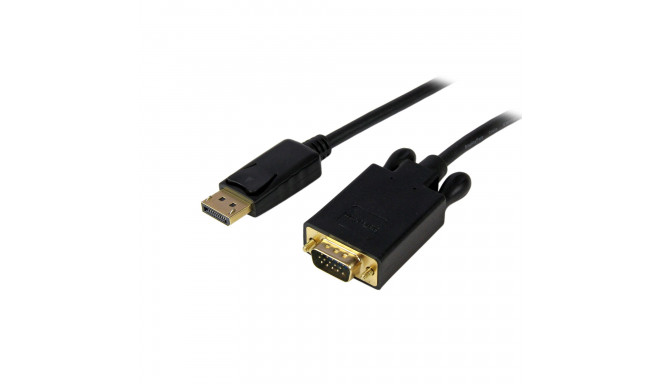 DisplayPort-VGA Adapter Startech DP2VGAMM10B 3 m Must