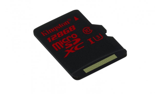 Kingston UHS-I U3 microSDXC 128GB, UHS-I U3/Class 10 (SDCA3/128GBSP)