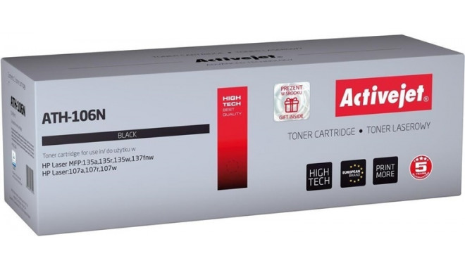 TONER ACJ ATH-106N JUODAS HP W1106A