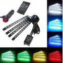 ZD65A OŚWIETLENIE WNĘTRZA AUTA RGB4x9LED