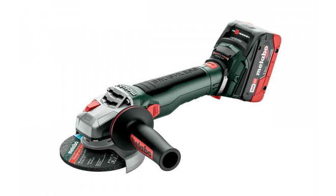 METABO.ANGLE GRINDER WB 18 LT BL 11-125 QUICK WITH BRAKE 2x5.2Ah LiHD METABOX