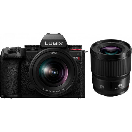 Panasonic Lumix DC-S5 II + 20-60mm + 50mm (avatud pakend)