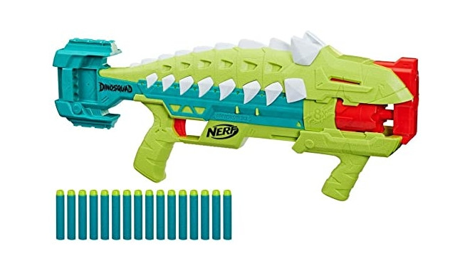 Hasbro Nerf DinoSquad Armorstrike, Nerf Gun (light green/dark green)