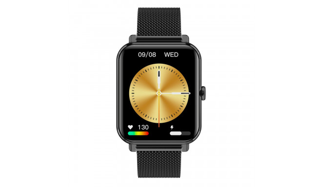 Garett Smartwatch GRC CLASSIC Black Steel IPS / Bluetooth / IP68 / SMS