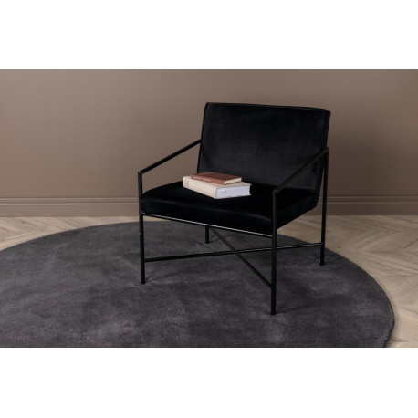Vaip Undra ø200 cm, tumehall
