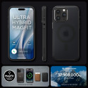 Spigen case Ultra Hybrid Mag Magsafe for iPhone 15 Pro 6,1" Frost black