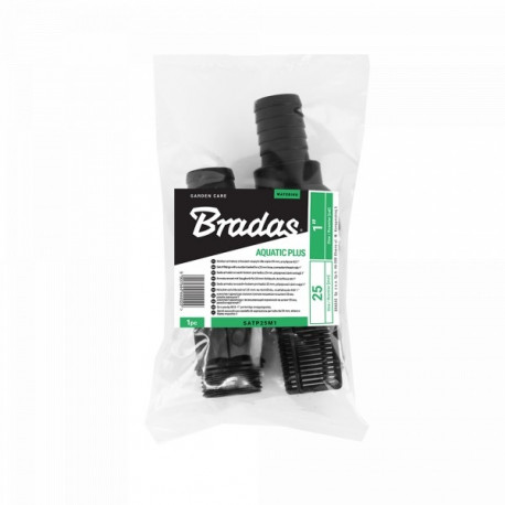 AQUATIC PLUS set of fittings with a suction basket for a ID25 mm hose,