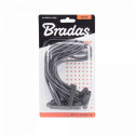 BUNGEE CORD T BAR elastne kumm koos pöörleva T-vardaga, 15 cm pikk - 10 tk blister