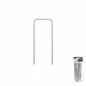 Tsingitud metallist tihvt "U" kujuga 20tk, laius 3cm / kõrgus 15cm