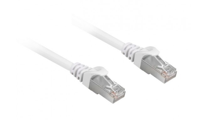Sharkoon network cable RJ45 CAT.6a SFTP LSOH white 3,0m - HalogenFree