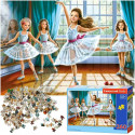 CASTORLAND Puzzle 260 tükki Little Ballerinas - Balleriinid 8+
