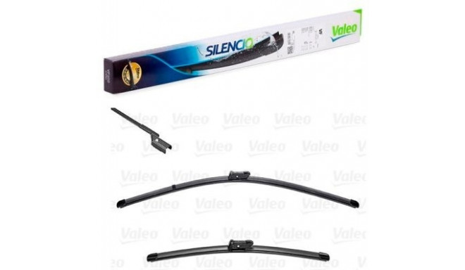 Valeo Silencio XTRM 650+580mm 577857 бескаркасные щётки стеклоочистителя