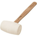 Rubber mallet 680g with wooden handle Truper®