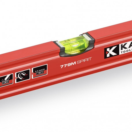 Ehitustase Kapro Spirit Magnetic 1000mm, 2 viaali