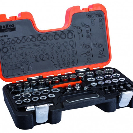 Multi-padrunite ja otsakute komplekt "läbivad" 10-24m 53 osa liigend-narrega