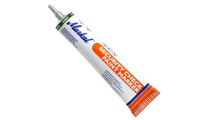 Markal security check paint marker green