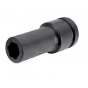 Hexagon deep impact socket 30mm 3/4" Irimo