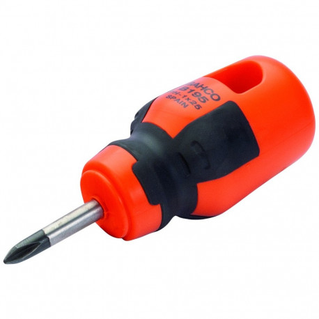 Stubby screwdriver BahcoFit PH2 25mm