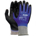Safety gloves with level 5/D cut resistance M-Safe Full-Nitrile Cut 5 14-705, size 11/XXL