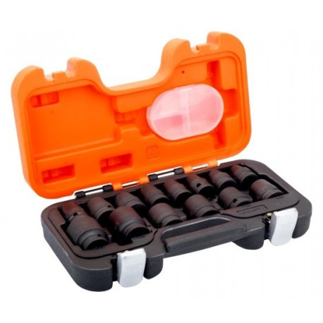 Socket set BAHCO D/S14 1/2" 14pcs