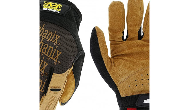 Gloves Mechanix Durahide™ Original® Leather black/brown, size M