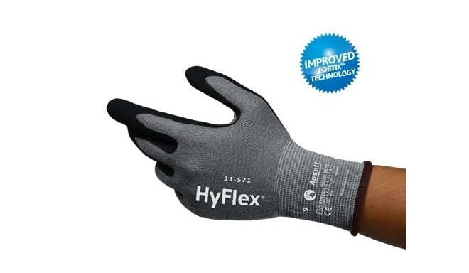 Kaitsekindad Ansell HyFlex® 11-571, lõikekindluse klass D, suurus 7