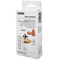 Uvex ear plugs COM4-FIT mini box 15 pairs, size S, SNR 33 dB