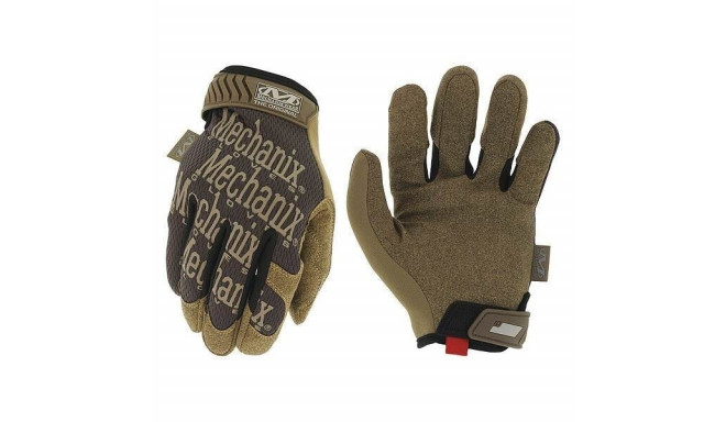 Перчатки Mechanix The Original® коричневые, размер S