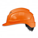 Helmet Uvex Pheos IES, orange, with adjustable ventilation, 55-61 cm. goggle adapter, tightening wit