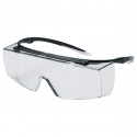Safety glasses Uvex Super f OTG over normal glasses Safety glasses Uvex Super f OTG over normal glasses