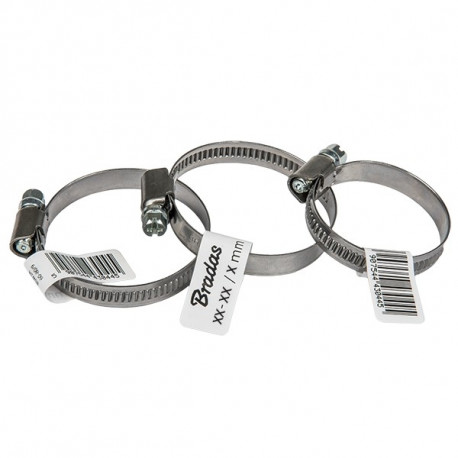 Roostevaba sebra voolikuklamber BRADAS 8-12mm 1 tk.