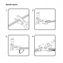 Germany quick release clamp in roll - CARTON box 430 W2,