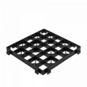 Садовая решетка OPTIMAL GRID черная, высота 30 мм / 333x333 мм